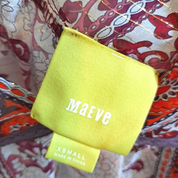 Anthropologie  Maeve Silk Top - Picture 8 of 9